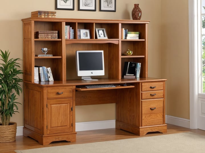 Corner-Computer-Desk-With-Hutch-2