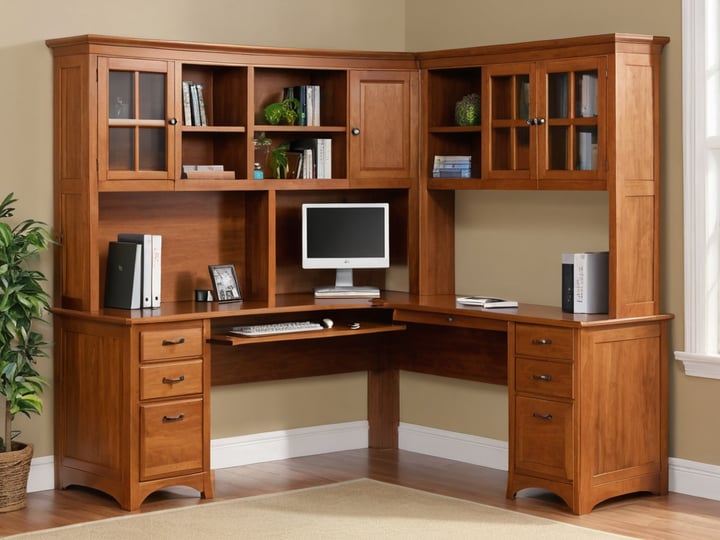 Corner-Computer-Desk-With-Hutch-6