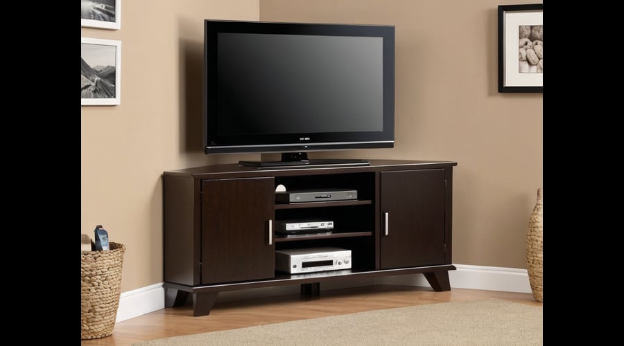 The article provides a comprehensive roundup of the best corner TV stands designed to accommodate a 55-inch TV for optimal viewing and space-saving solutions.