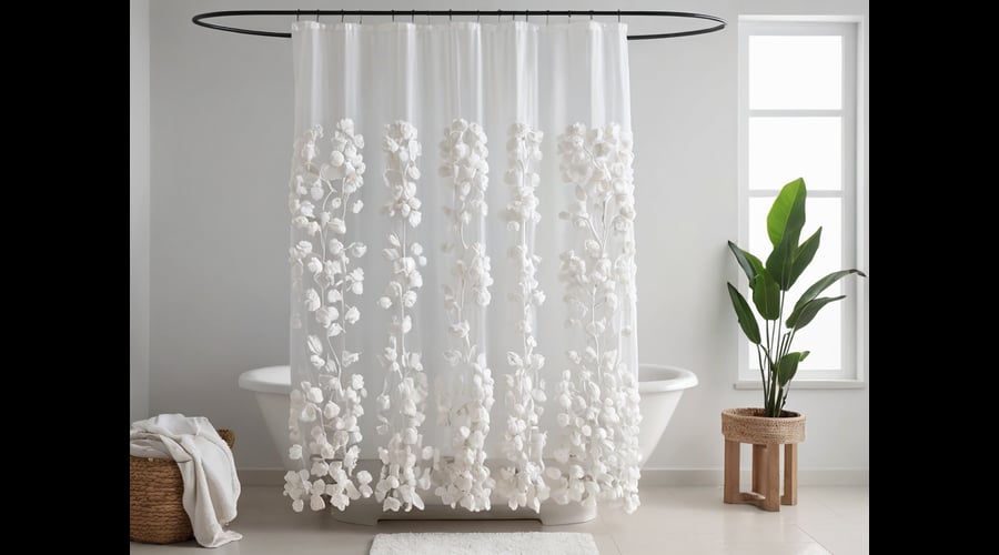 Explore the top-rated cotton shower curtains in this comprehensive roundup article, offering a diverse selection of stylish and durable options for your bathroom makeover.