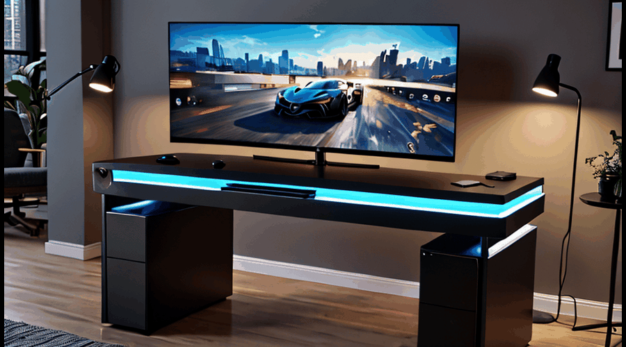 'Discover the ideal gaming desks designed to cater to your couch gaming habits. Featuring premium options perfect for console players, this roundup article provides an insightful overview of the best couch gaming desks to enhance your gaming experience.'
