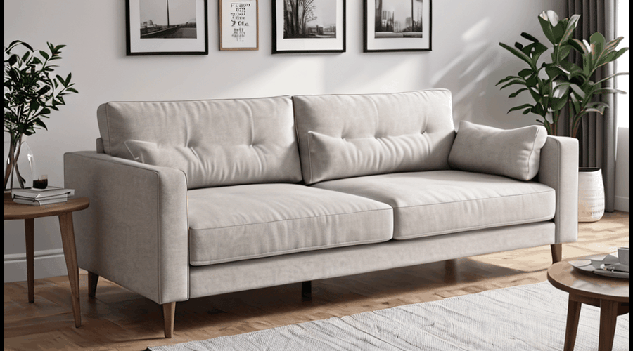 The article helps apartment dwellers choose the right couch by comparing compact options, considering space limitations, and finding pieces that match their style and needs.