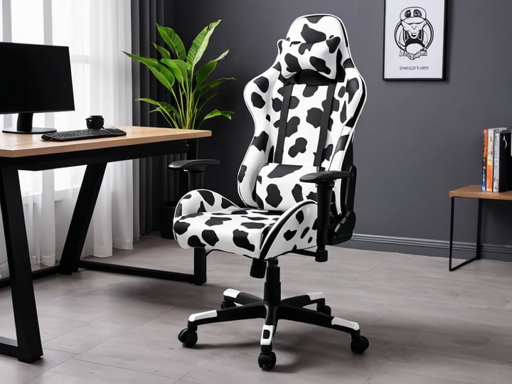 Cow Print Gaming Chairs-3