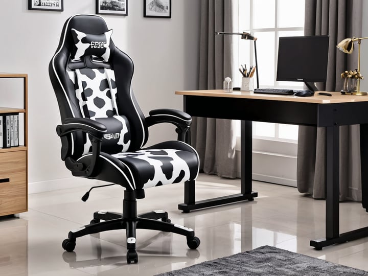 Cow Print Gaming Chairs-4