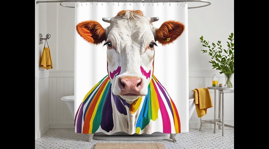 Our cow shower curtain roundup features the best designs and styles available, helping you find the perfect curtain to add a playful touch to your bathroom.