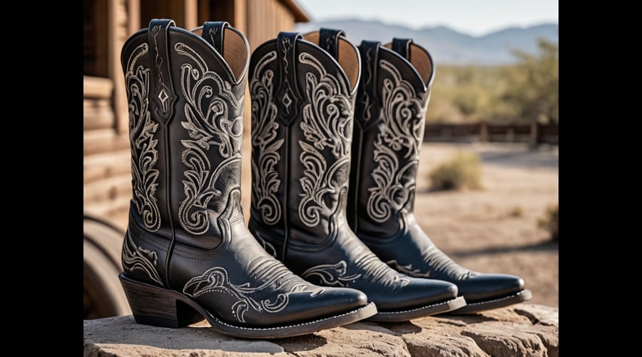 Explore the top cowboy boots available in black for style, comfort, and versatility in this comprehensive roundup, featuring a variety of options for both men and women.