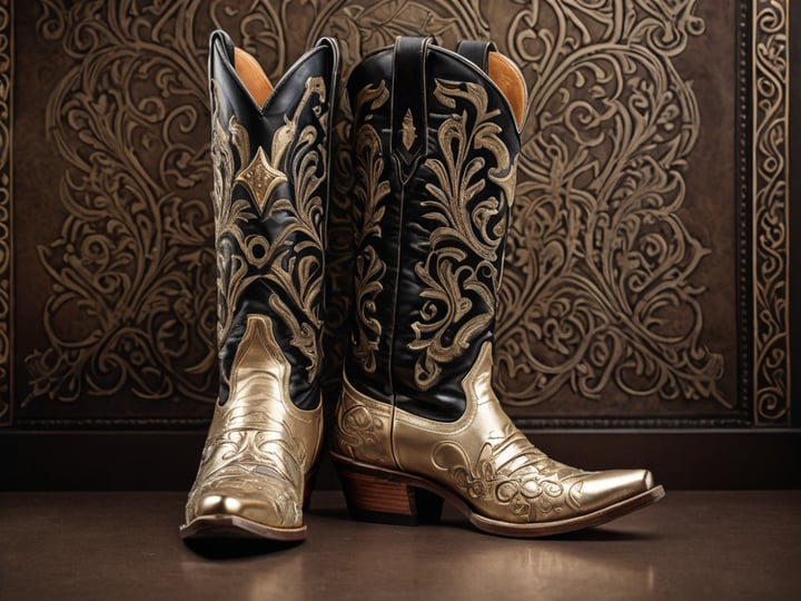 Cowboy-Boots-Gold-5