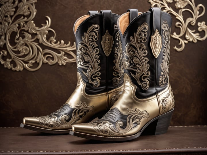 Cowboy-Boots-Gold-6