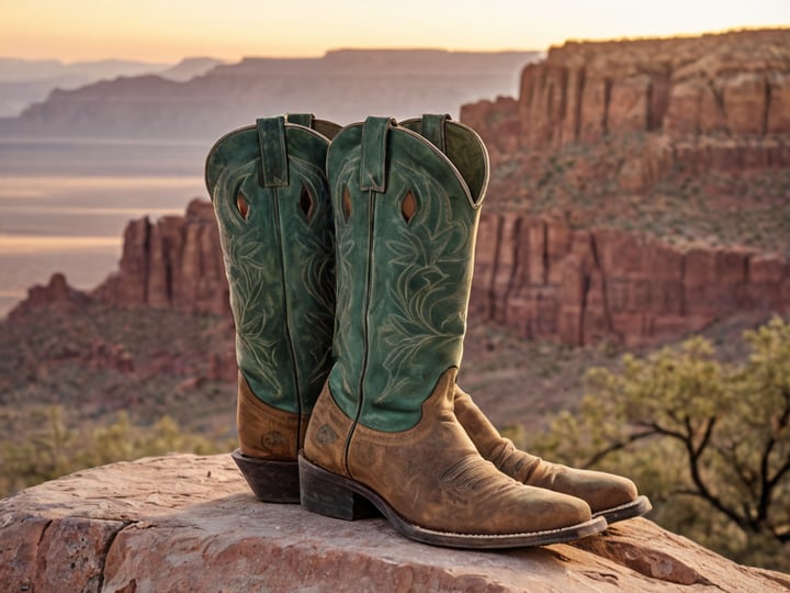 Cowboy-Boots-Green-4