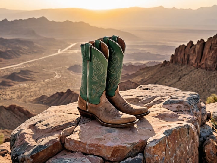Cowboy-Boots-Green-5