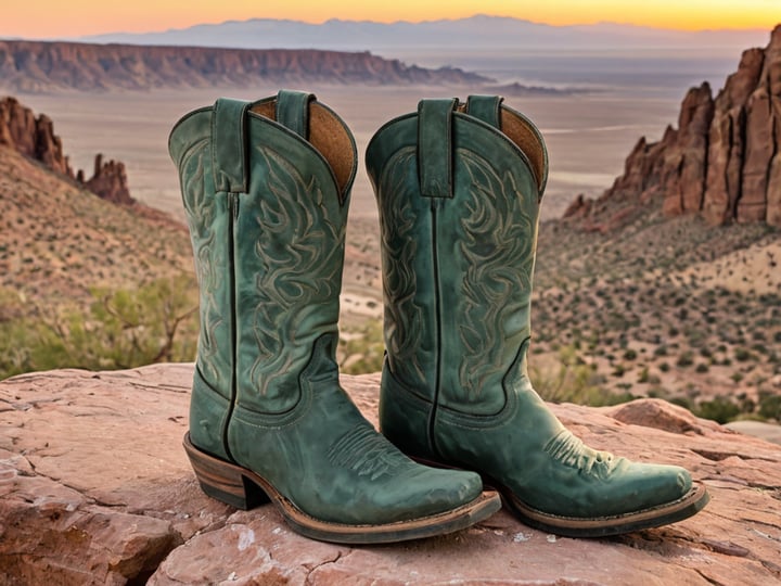 Cowboy-Boots-Green-6
