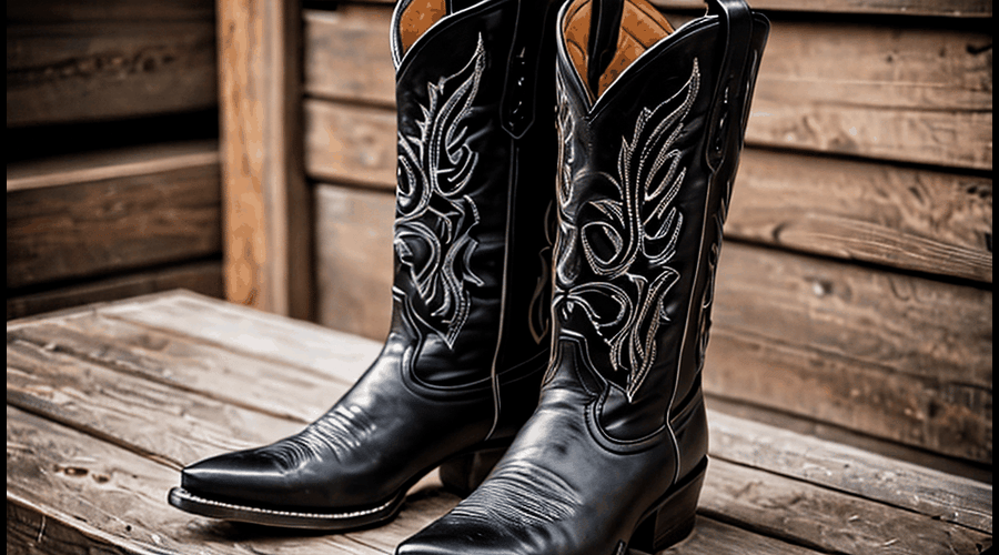 Find the perfect pair of black cowboy boots for your collection with our carefully selected roundup of the best mens' boots available today.