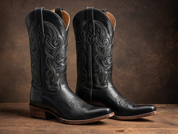 Cowboy-Boots-Mens-Black-4
