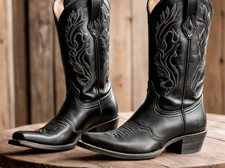 Cowboy-Boots-Mens-Black-5