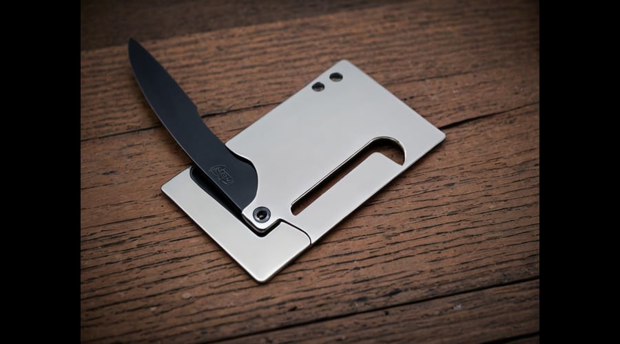 Explore the top credit card knives available in the market and discover their unique features, perfect for everyday use or emergency situations.