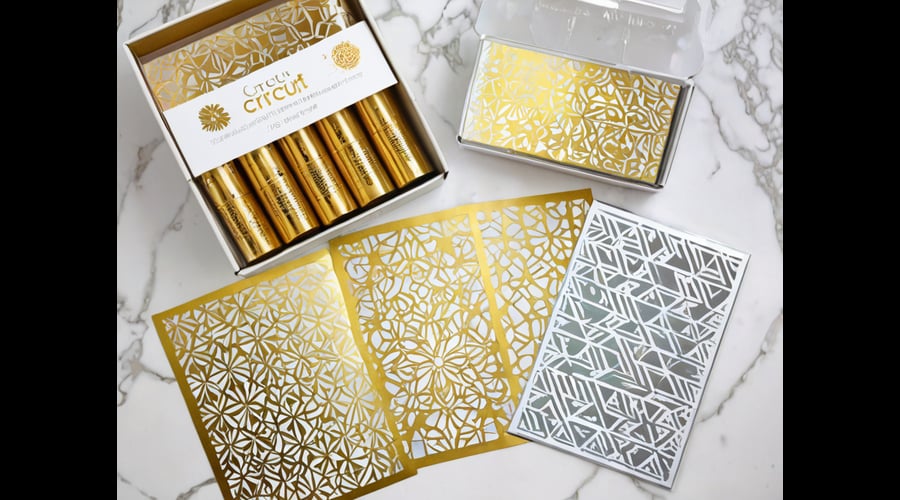 Discover the top-rated Cricut Foil Transfer Kits on the market, expertly reviewed for ease of use and versatile design possibilities. Enhance your projects with stunning foil transfers in various styles and colors.