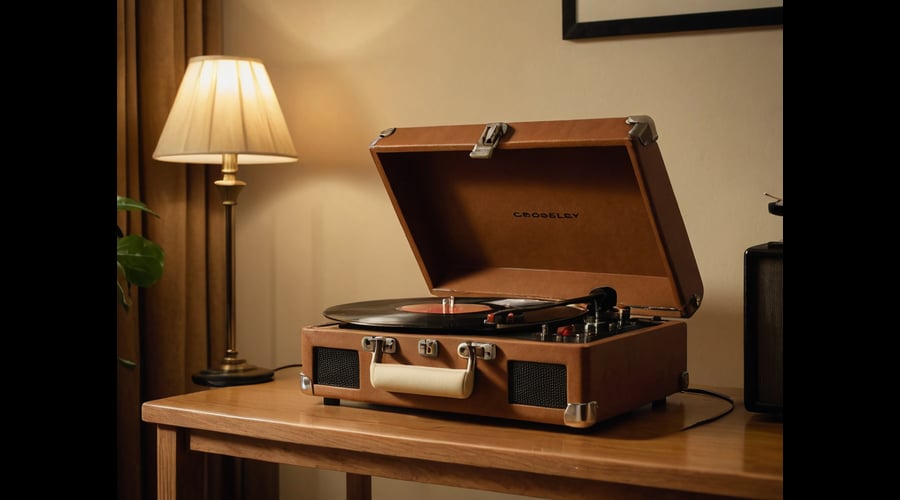 Discover the top Crosley portable turntables in our comprehensive roundup, featuring must-have features, pricing, and customer reviews to help you find the perfect fit for your lifestyle.