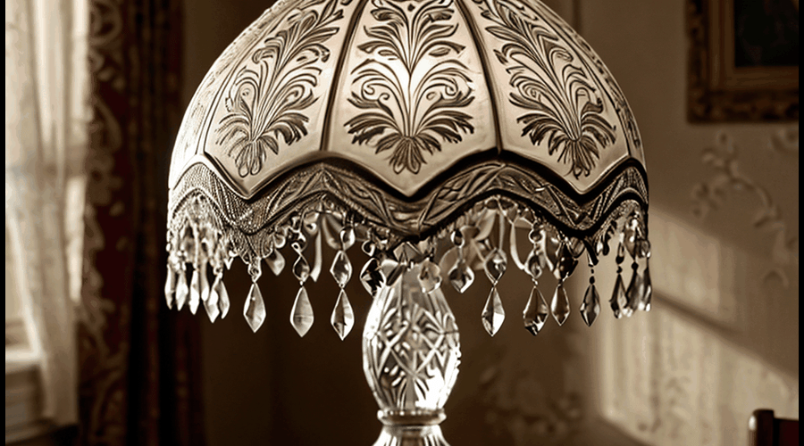 This crystal lamp shade roundup features elegant, lead-free crystals in various sizes and designs, perfect for adding sparkling ambiance to any room.