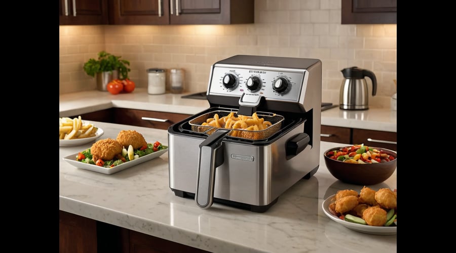 Explore the top-rated Cuisinart deep fryers on the market, featuring detailed product reviews, specifications, and expert insights to help you make an informed purchasing decision for the perfect deep fryer for your needs.