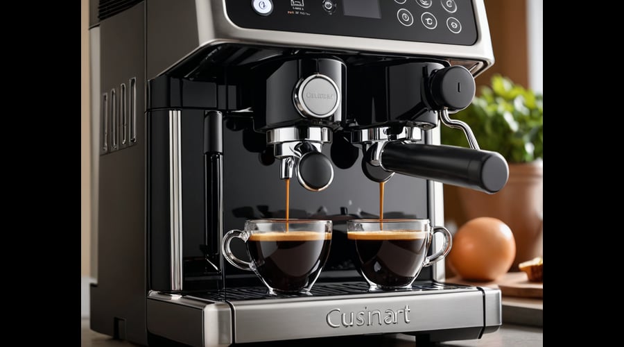 Discover the top Cuisinart Espresso Machines in the market, delivering exceptional performance, convenient features, and the perfect brew every time. Our roundup covers various models, prices, and user reviews to help you find the right Espresso Machine for your home or office.