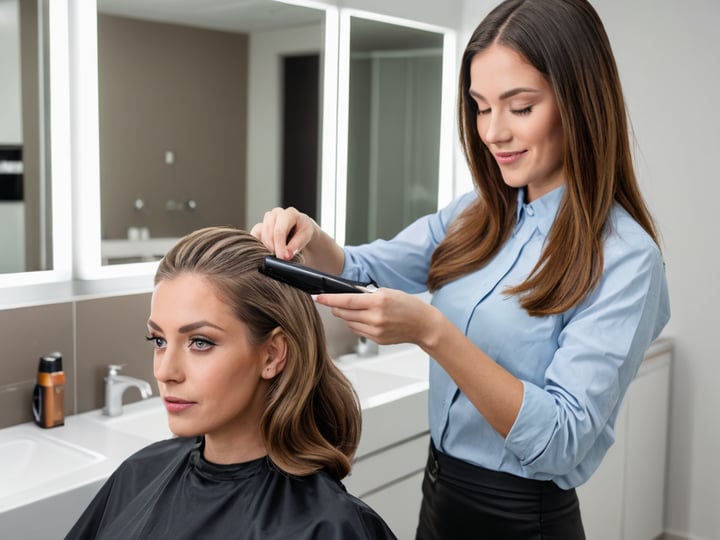Curl-Hair-With-Flat-Iron-4