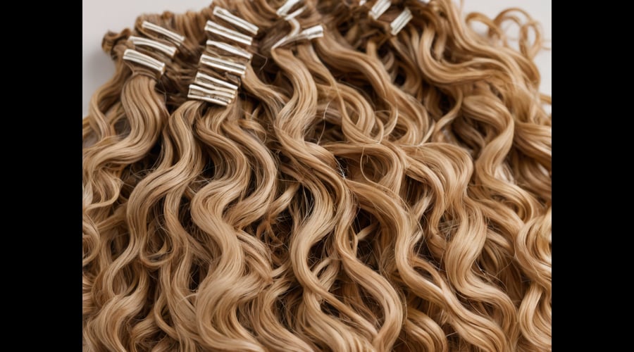 Find the perfect curly clip-in hair extension for your style, featuring natural-looking waves that add volume and length to any hairstyle.