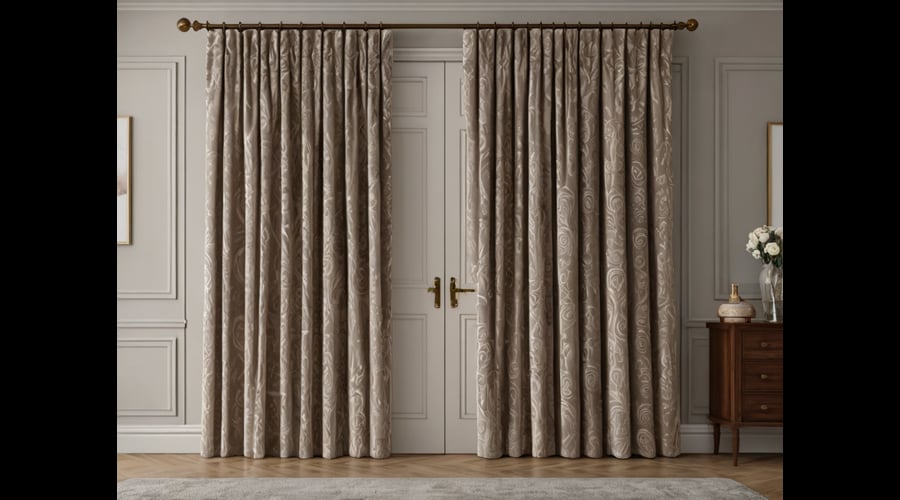 This curated selection of curtains for closet doors combines elegant designs with practical functionality, helping you enhance both the aesthetics and privacy of your wardrobe space.