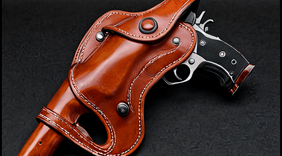Our detailed guide reviews the best custom leather shoulder holsters, comparing features like retention types, carrier options, and compatibility with different firearms.