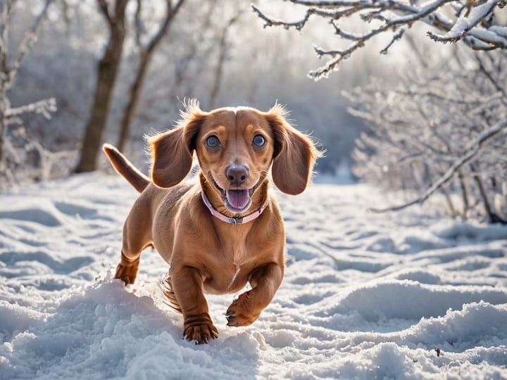 Dachshund-Through-The-Snow-4