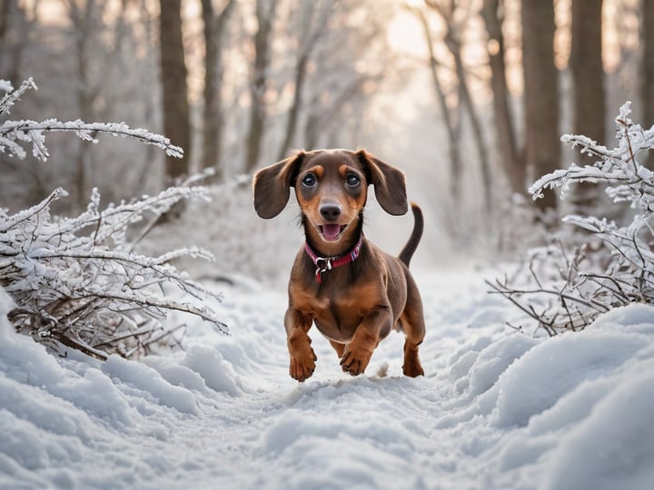 Dachshund-Through-The-Snow-6