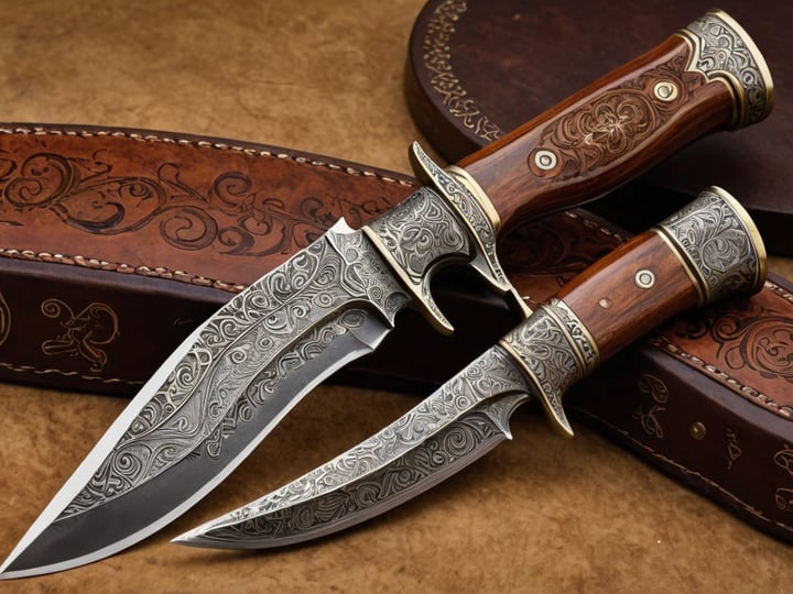 Damascus-Bowie-Knife-2