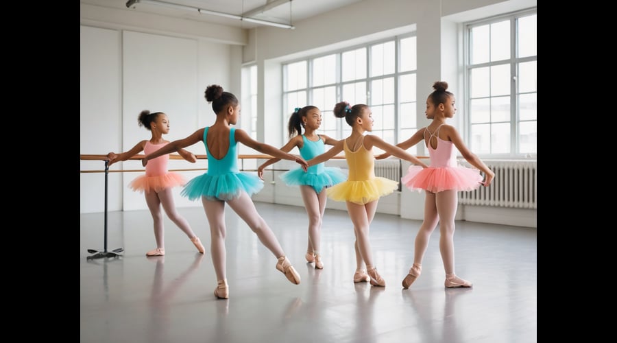 Dance outfits designed specifically for girls, featuring various styles and levels of formality.