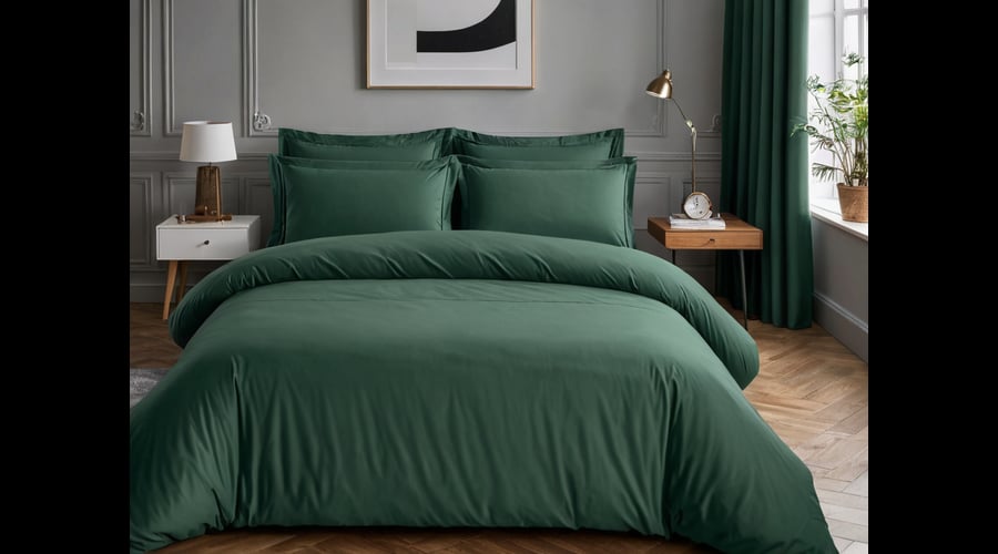 This article reviews the best dark green duvet covers, comparing materials, craftsmanship, and color durability to help you find a high-quality bedding option.