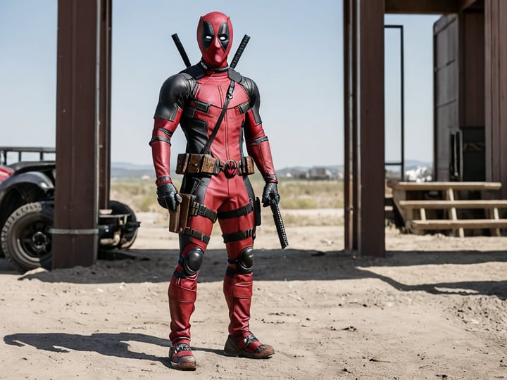 Deadpool Gun Holsters-3
