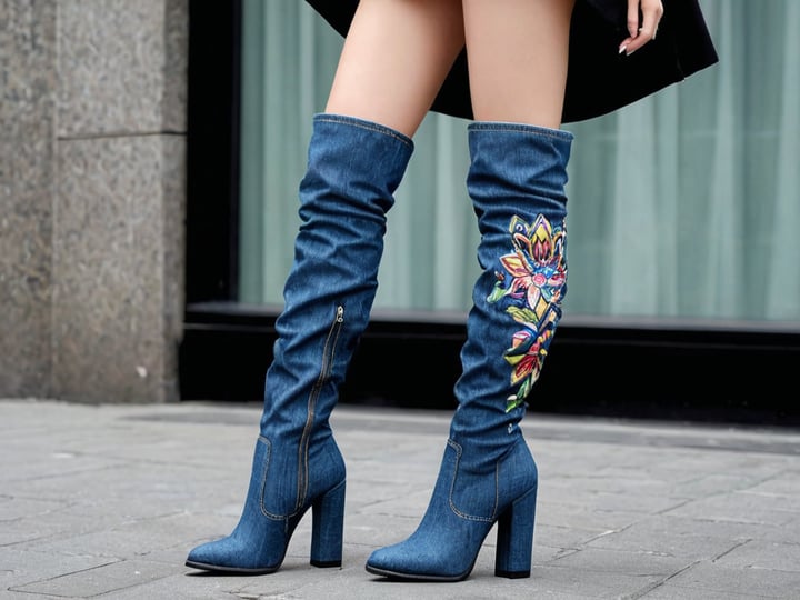 Denim-Thigh-High-Boots-4