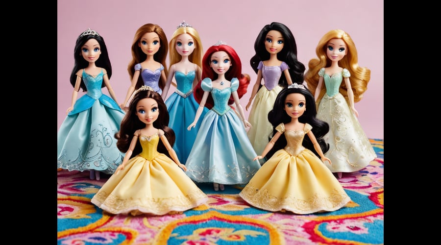 A curated collection of the most charming Disney Princess Petite dolls, featuring elegant ballerina figures and stunning apparel inspired by beloved princesses.
