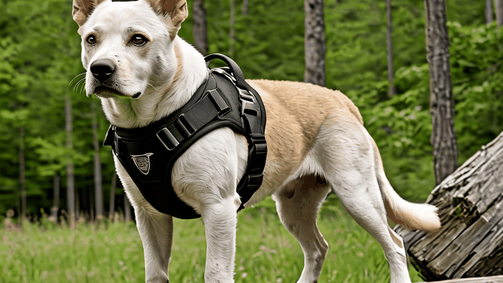 Dog Harnesses with Gun Holsters