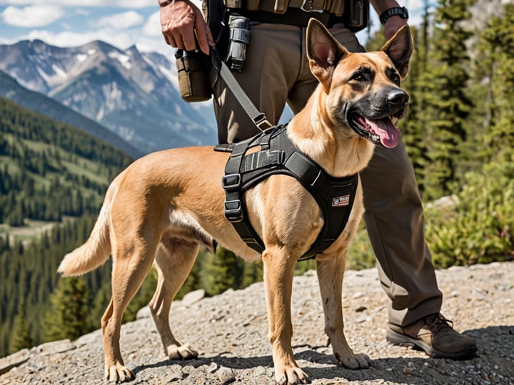 Dog Harnesses with Gun Holsters-3