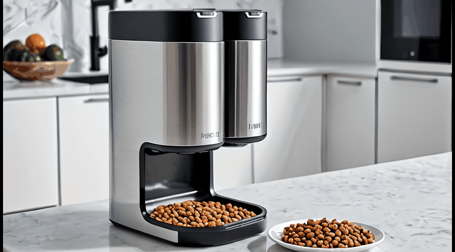 Find the perfect dog food dispenser for portion control and mess-free feeding with our comprehensive guide comparing top dog food dispensers on the market.