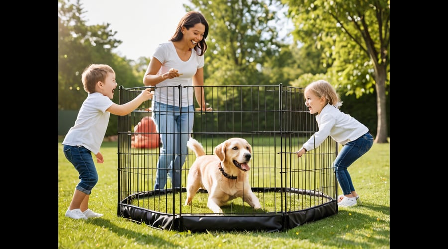 Explore the top-rated dog playpens, designed to ensure your furry friend stays safe and entertained while playing outdoors. Discover the best options for your canine companion in our comprehensive roundup of dog playpens.