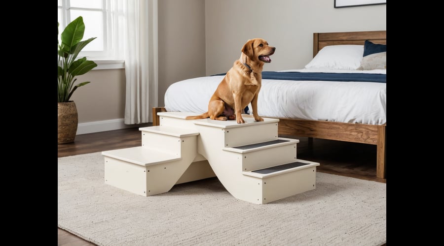 Find the perfect dog stairs for your high bed with our detailed comparison of the best options available.