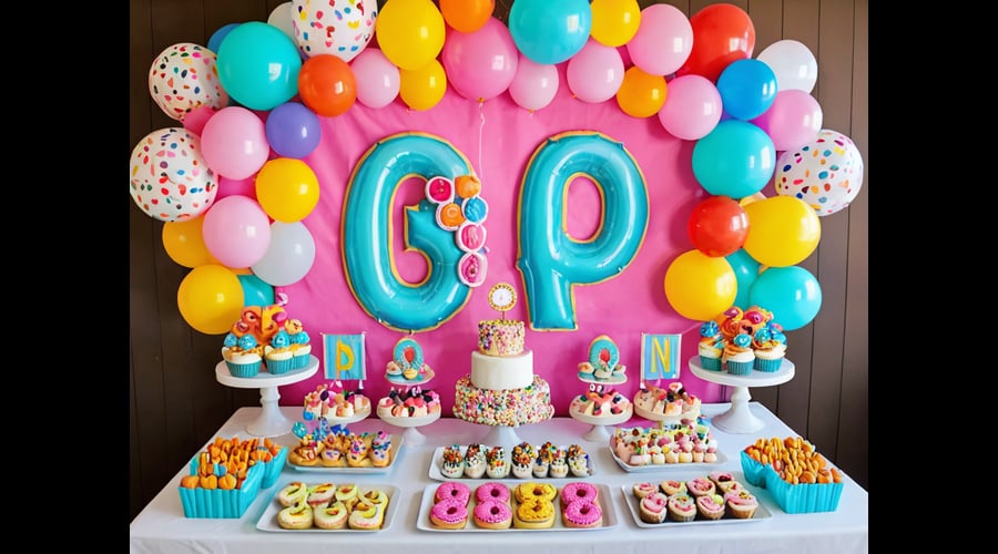 A curated selection of donut party supplies featuring decorative molds, frosting tips, and serving trays to help you host a sweet donut-themed celebration.