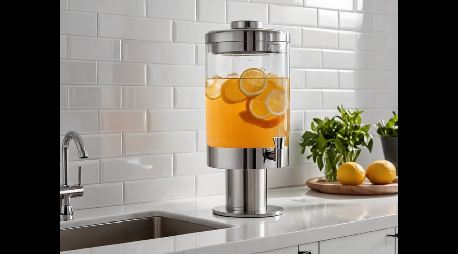 Find the right drink dispenser with spigot for your setup, comparing features like material durability, spout functionality, and spill-resistant designs to keep your drinks fresh and accessible.