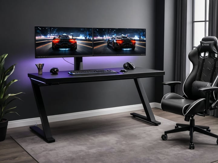 Dual Monitor Gaming Desks-4