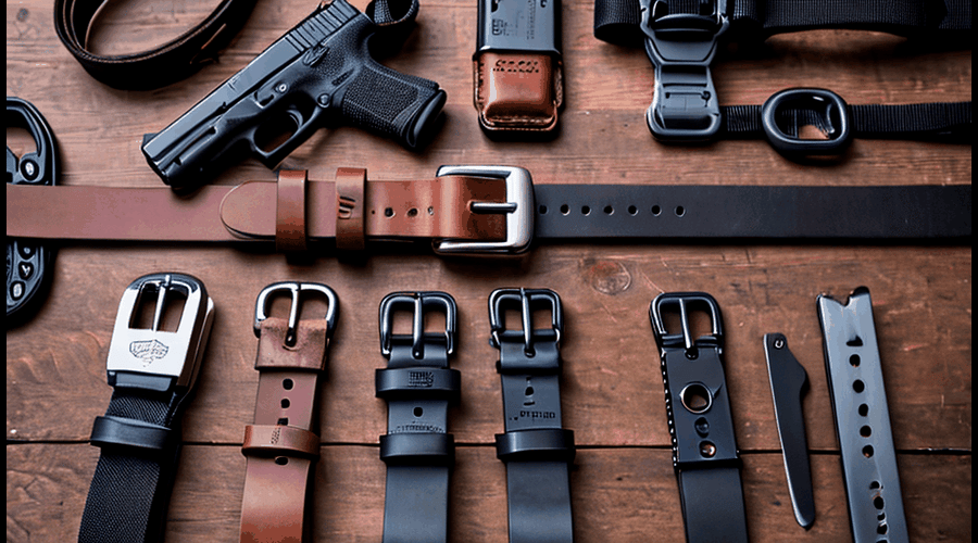 Looking for the right EDC (Everyday Carry) belt? Our comprehensive guide reviews the best EDC belts available today, comparing features like durability, comfort, and customization options to help you find your perfect fit.
