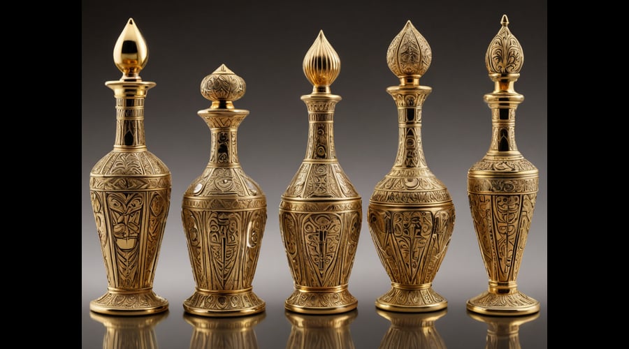 A curated guide to the best Egyptian perfume bottles, highlighting their distinctive designs and craftsmanship.