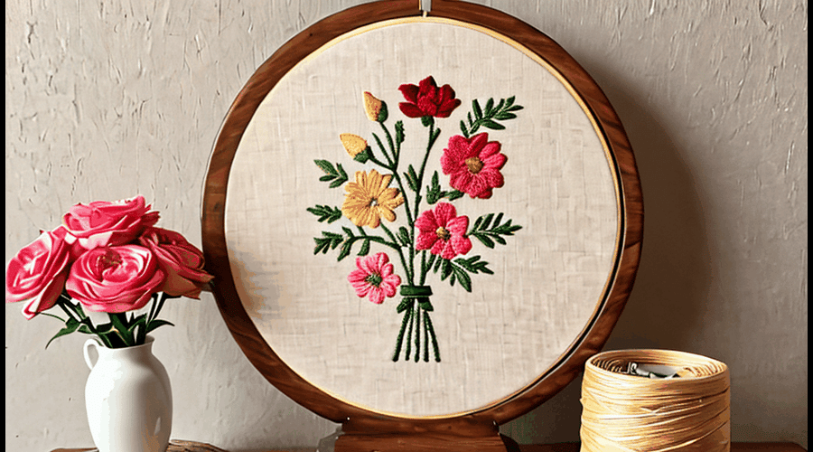 Looking for a convenient way to display your embroidery hoops? Our roundup of the best embroidery hoop stands features adjustable heights, stable bases, and practical features to help you find the perfect stand for your crafting space.