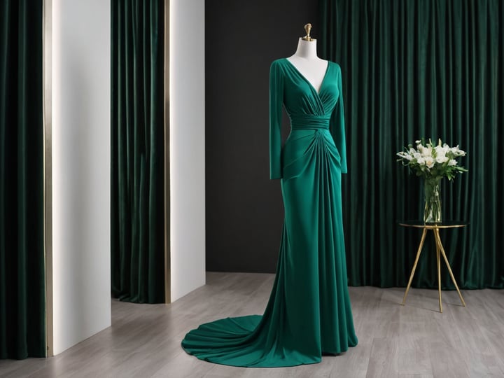 Emerald-Green-Long-Sleeve-Dresses-4