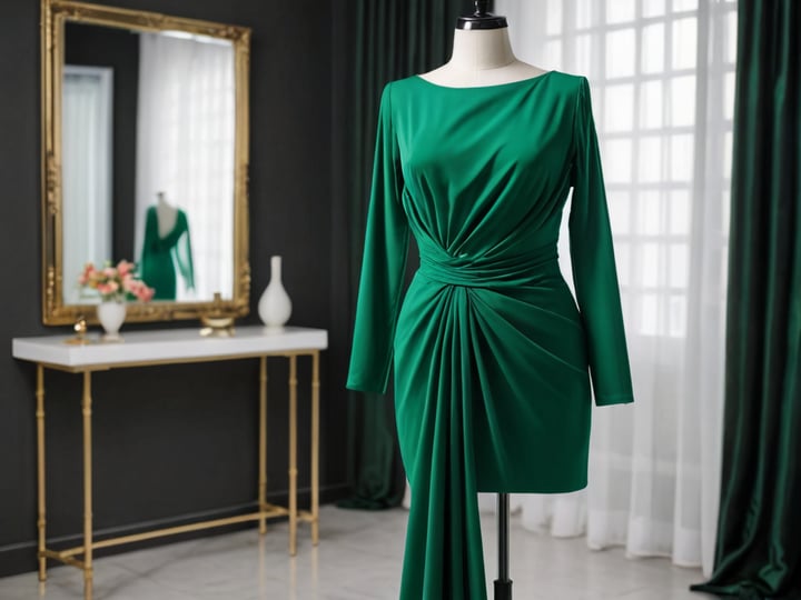 Emerald-Green-Long-Sleeve-Dresses-6