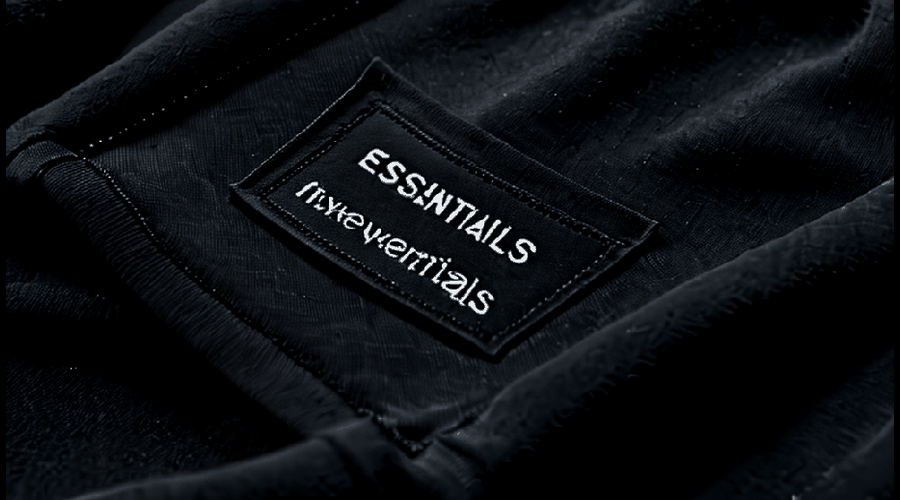 Essentials Black Sweatpants